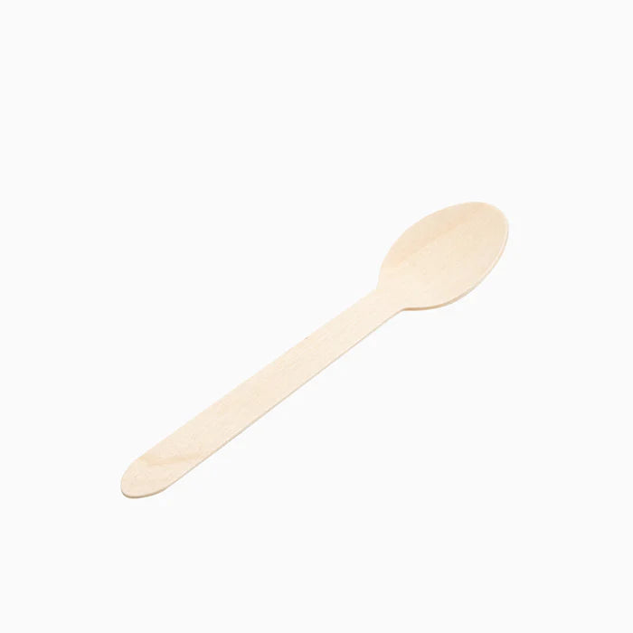 Cuchara Madera 16cm 100U