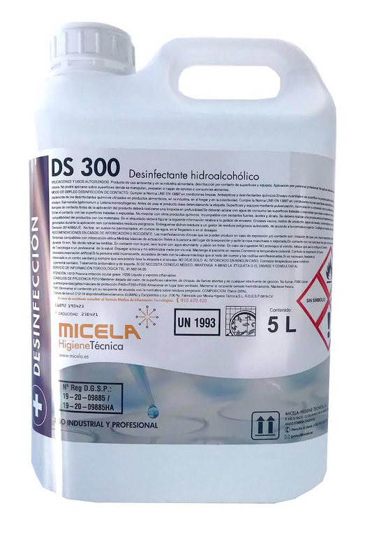 Desinfectante hidroalcohólico DS 300