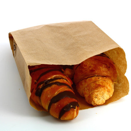 Bolsa Papel Kraft 12+6x20 Bakery 1000U