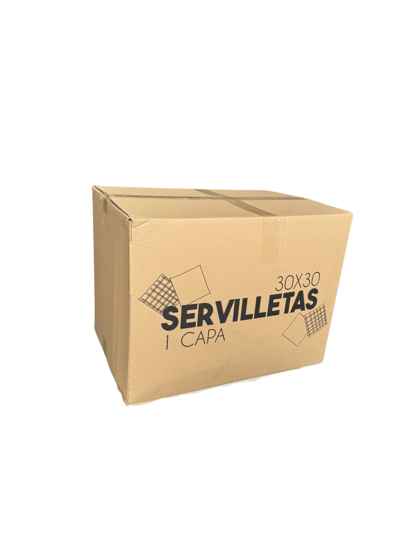 Caja Servilletas 30x30cm 48PQ 80U