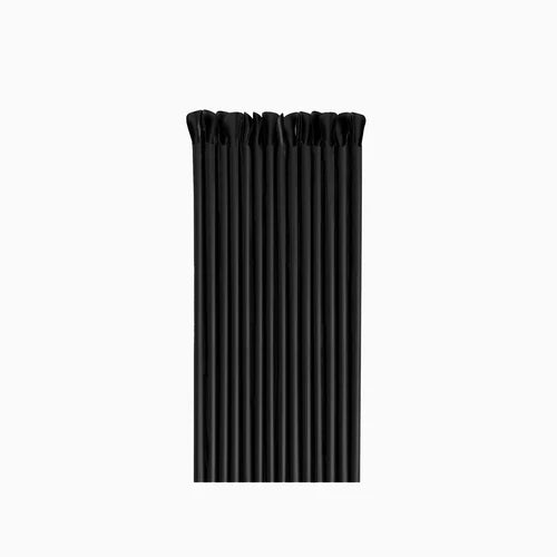 Pajitas Pla Cuchara Negra 20cm 100U