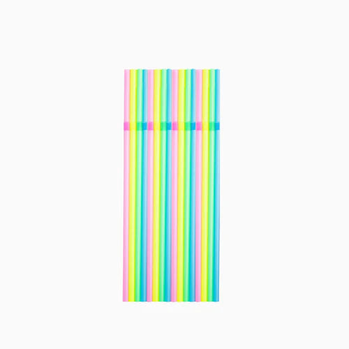 Pajita Pla Flexibles 21cm Multicolor 250U