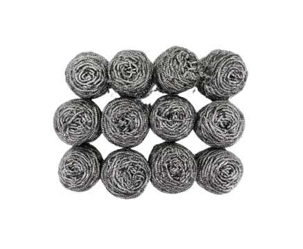 Estropajo acero 40gr 12U