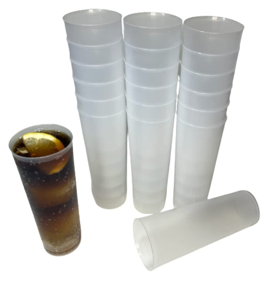 Vaso Plástico Tubo 300ml 500U