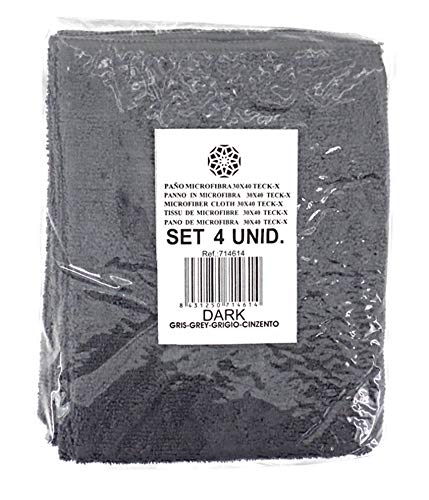 Bayeta Microfibra Negro 30x40 4U