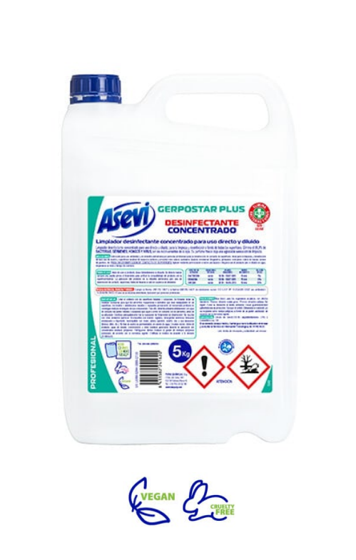 Asevi Desinfectante Multisuperficies Gerpostar