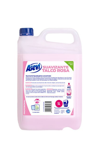 Asevi Suavizante Talco Rosa Profesional