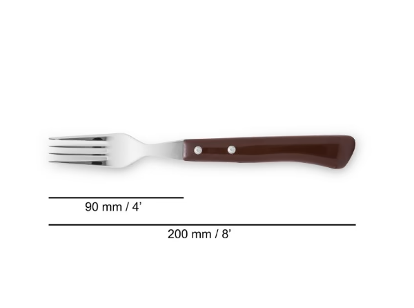 Tenedor Nylon 200 mm