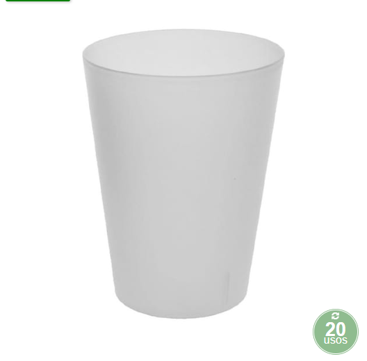 Vaso Plástico Sidra 480ml 500U