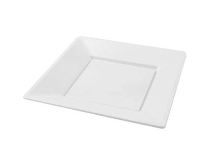 Plato Llano Cuadrado 23x23cm 5U