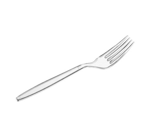 Tenedor Transparente Lux 50U