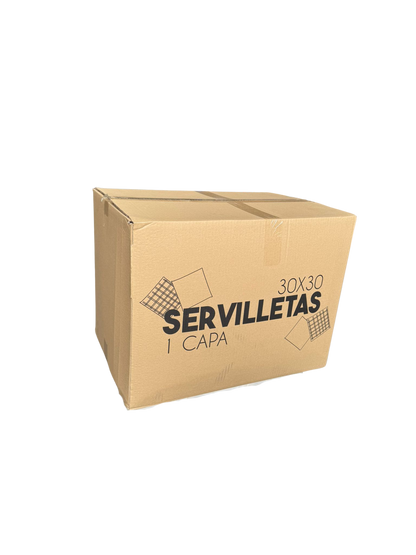 Caja Servilletas 30x30cm 48PQ 80U