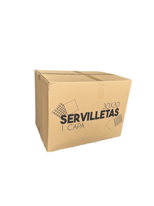 Caja Servilletas 30x30cm 48PQ 80U