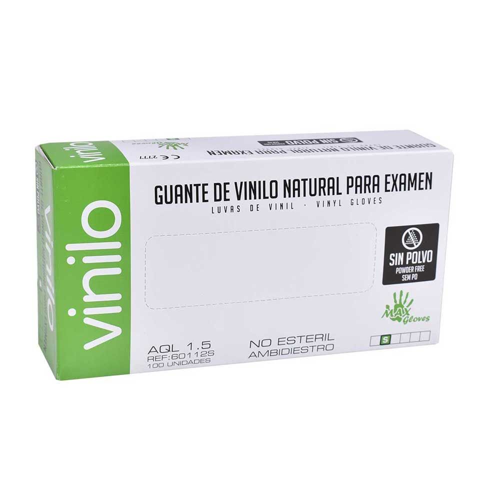 Guantes Vinilo Sin Polvo 100U